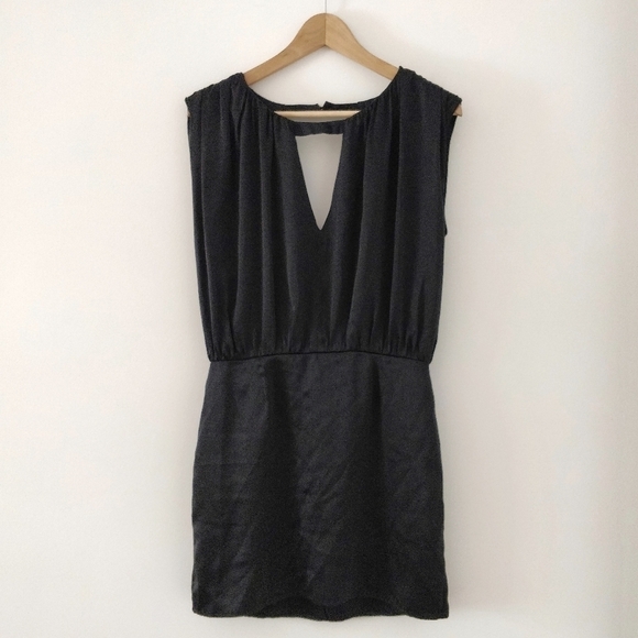 OPENING CEREMONY Open-Back Draped Silk Mini Dress - Picture 3 of 6